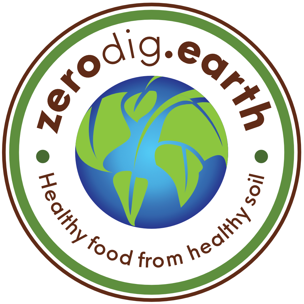 Zerodig - Healthy food version logo coloured